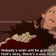 Kiss-shot’s last moments. The look of horror on her face helps to sell the pathos of her situation.